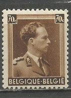 Belgique - Léopold III Col Ouvert N°570** "taches Sous L'oreille" - Andere & Zonder Classificatie