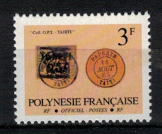 POLYNESIE   N° YVERT   SERVICE 18   NEUF SANS CHARNIERES   ( NSC  3/40 ) - Servizio