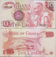 Ghana Pick-Nr: 16f Bankfrisch 1978 10 Cedis - Ghana