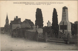 CPA Grez - En Bouere - Le Monument Aux Morts (159982) - Crez En Bouere