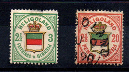 Heligoland Nº 16, 17. Año 1876 - Helgoland