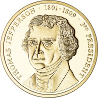 États-Unis, Médaille, Les Présidents Des Etats-Unis, T. Jefferson, Politics - Autres & Non Classés