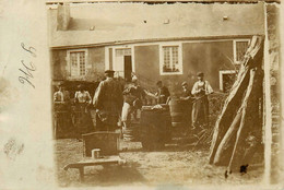 écommoy * Carte Photo * Souvenir Des Vendanges 1906 Au Château Lhermitage Prorpiétaire LIVET Vin Vendangeurs - Ecommoy