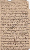 Gulpen - Brief Pastoor Vandervelpen 1824  (V1446) - Manuskripte