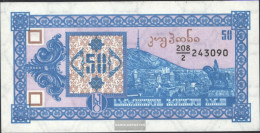 Georgia Pick-number: 37 Uncirculated 1993 50 Laris - Géorgie