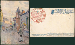 Carte Postale - Exposition Universelle De Liège (1905) : Le Vieux Liège L.A. N°38, Malle-poste - Liege