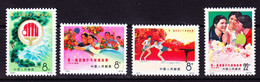 1972 Serie Postfrisch MI Nr. 1117 - 1120. Ping Pong - Unused Stamps