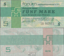 DDR Rosenbg: 369b, Forumscheck Zum Erwerb Von Ausländischen Waren Bankfrisch 1979 5 Mark - Other & Unclassified