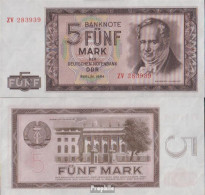 DDR Rosenbg: 354b, KN 6stellig, Austauschnote Bankfrisch 1964 5 Deutsche Mark - Altri & Non Classificati