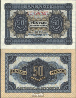 DDR Rosenbg: 339e KN 7stellig, Davor Zwei Buchstaben Gebraucht (III) 1948 50 Deutsche Pfennig - Autres & Non Classés