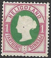 HELIGOLAND..1875..Michel # 11..MH. - Héligoland