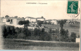 Alboussière Canton De Saint-Péray Vue Générale Village Ardèche 07440 Cpa Voyagée En TB.Etat - Sonstige & Ohne Zuordnung