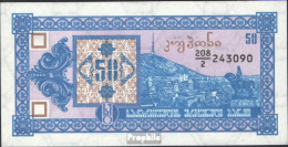 Georgien Pick-Nr: 37 Bankfrisch 1993 50 Laris - Georgia