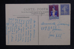 FRANCE - Vignette Contre La Tuberculose Sur Carte Postale En 1930 - L 124934 - Briefe U. Dokumente