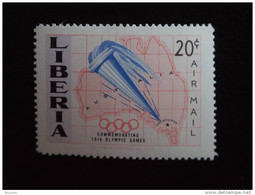 Liberia Olympische Spelen Yeux Olympique Melbourne Yv LP PA 102  MH * - Ete 1956: Melbourne