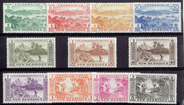 Nouvelles-Hébrides - N°186/196 X TTB - Unused Stamps