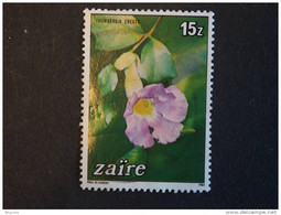 Congo Zaire 1984 Bloemen Fleurs Yv 1166 COB 1236 O - Gebruikt