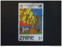 Congo Zaire 1982 Télécomunications Et Santé Soins Périnateux  Yv 1071 COB 1132 O - Used Stamps