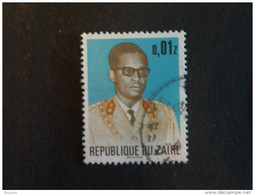 Congo Zaire 1973 General Generaal Mobutu Yv 823 COB 826 O - Usati