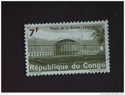 Congo Republique Republiek 1964 Palais De La Nation Paleis Der Naties Yv COB 558 O - Gebraucht