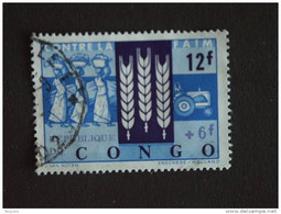 Congo Republique Republiek 1963 Tegen De Honger Contre La Faim COB Yv 479 O - Gebraucht