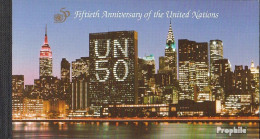 UNO - New York MH1 (kompl.Ausg.) Postfrisch 1995 50 Jahre UNO - Markenheftchen