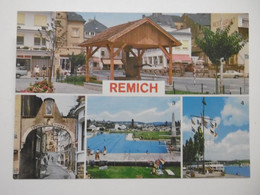 REMICH Ancienne Presse à Fruits, Piscines, Porte Saint-Nicolas, Princesse Marie-Astrid - CPM LUXEMBOURG - Remich