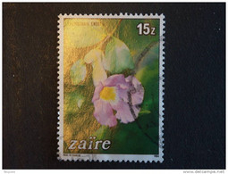 Congo Zaire 1984 Bloemen Fleurs Yv 1166 COB 1236 O - Used Stamps