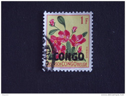 Congo Republique Republiek 1960 Bloemen Fleurs Yv COB 388 O - Gebruikt