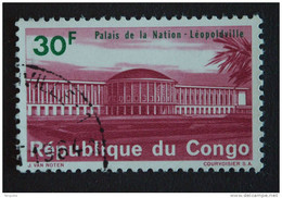 Congo Republique 1964 Palais De La Nation Yv 563 O - Used Stamps