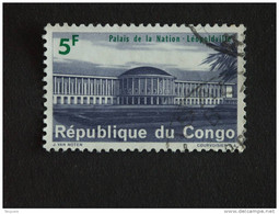 Congo Republique 1964 Palais De La Nation Yv 556 O - Gebraucht