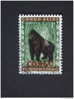 Congo Republique 1960 Gorilla Gorille Gorilla Yv 404 O - Gebraucht