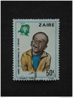 Congo Zaire 1979 Jaar Van Het Kind Année Internationale De L'enfant  Yv 954 COB 980 O - Oblitérés