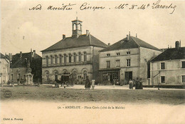 Andelot * 1906 * Place Cérès ( Côté De La Mairie ) * Villageois - Andelot Blancheville