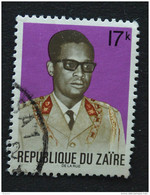 Congo Zaire 1972 General Generaal Mobutu Yv 819 O - Gebruikt