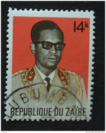 Congo Zaire 1972 General Generaal Mobutu Yv 818 O - Gebruikt