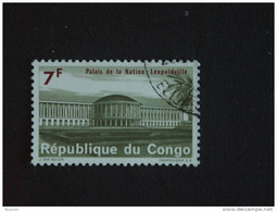 Congo Republique 1964 Palais De La Nation Yv 558 O - Used Stamps