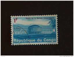 Congo Republique 1964 Palais De La Nation Yv 552 O - Oblitérés