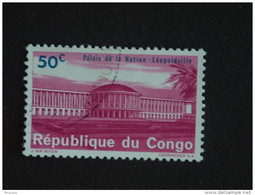 Congo Republique 1964 Palais De La Nation Yv 551O - Gebraucht