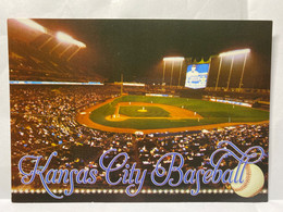 Kaufmann Stadium, Truman Sports Complex, Kansas City Baseball Team Postcard - Honkbal