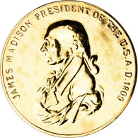 États-Unis, Médaille, James Madison, 4th President, Politics, FDC - Autres & Non Classés