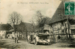 Soppe Le Haut * Rue Et Vue Du Village * Automobile Voiture Ancienne - Andere & Zonder Classificatie