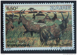Zaire 1982 Antilopen Antilopes 1160 Yv 1101 O - Oblitérés