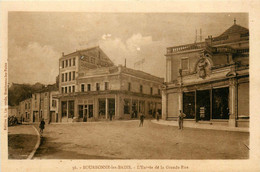 Bourbonne Les Bains * Entrée De La Grande Rue * Commerces Magasins - Bourbonne Les Bains