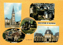Auneau * Souvenir De La Commune * Cp 5 Vues * Moulin à Vent Molen - Auneau