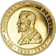 Belgique, Médaille, Dufrane Joseph, 150 Ans De Bosquétia, Frameries, Arts & - Autres & Non Classés