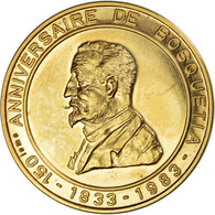 Belgique, Médaille, Dufrane Joseph, 150 Ans De Bosquétia, Frameries, Arts & - Autres & Non Classés