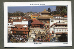 NEPAL .Pashupatinath Temple - PC Franked With Nice Stamp - Népal