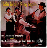 THE JOHNSON BROTHERS  Join In And Sing Again   DECCA RECORDS  DFE 6458 - Jazz