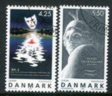 DENMARK 2003 Europa: Poster Art Used.  Michel 1341-42 - Gebraucht